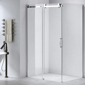 BPS-koupelny Obdĺžnikový sprchovací kút HYD-OK203C 120x80 chróm/transparent - bez vaničky