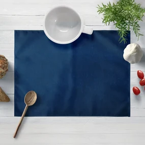 Biante Zamatové prestieranie na stôl Velvet Prémium SVP-036 Námornícka modrá 30x40 cm