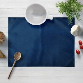 Biante Zamatové prestieranie na stôl Velvet Prémium SVP-036 Námornícka modrá 35x45 cm