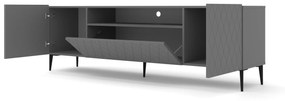 TV stolík/skrinka Dintanna 193 (grafit + grafit matný). Vlastná spoľahlivá doprava až k Vám domov. 1067334