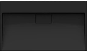 Mexen Ava, umývadlo na dosku z konglomerátu B/O 80 x 46 cm, čierna matná, 23018070