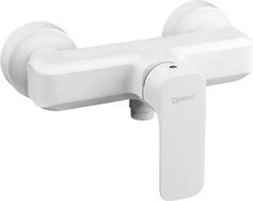 Biela nástenná sprchová batéria (1 výstup) Spy – Sapho