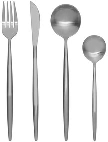 Antikoro príbor v striebornej farbe 16 ks Modern retro – Premier Housewares