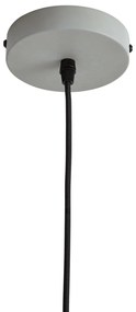 Vidiecka závesná lampa sivá - Dory