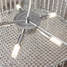 Brilagi - LED Krištáľový luster na lanku GLAMOUR 5xG9/42W/230V