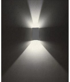 Redo90553-LED Vonkajšie nástenné svietidlo VARY 2xLED/10W/230V 3000K IP54 antracit