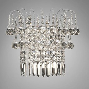 Nástenná lampa K-B 0108/2 CHR+KR K2