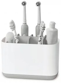 Stojan na kefky Joseph Joseph easyStore ™ Toothbrush Caddy veľký, biely, šedý