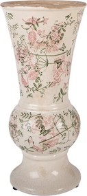 Vase ? 15x32 Cm Beige Ceramic - ? 15*32 cm