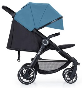 PETITE&MARS kočík športový Street+ RWS black ocean blue complete