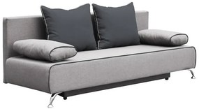 Rozkladacia pohovka TYMON- sivá