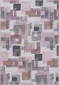 Kusový koberec Blair CA30018 cream – na von aj na doma, 160x230, ružová, chodba / predsieň, My Flair