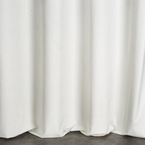 ZATEMŇOVACÍ ZÁVES NA KRÚŽKOCH ELIZA 140X250 CM BIELA