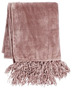 Ružová deka z mikroplyšu Tiseco Home Studio, 130 x 170 cm