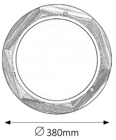 Rabalux 5421 - Stropné svietidlo UFO 2xE27/60W/230V