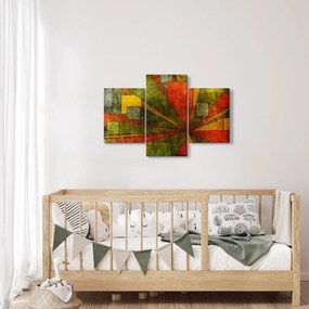 Obraz geometrické abstrakcie (90x60 cm)