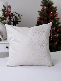 Lurexová Vianočná obliečka na vankúš Sviatočné kúzlo - 40 × 40 cm