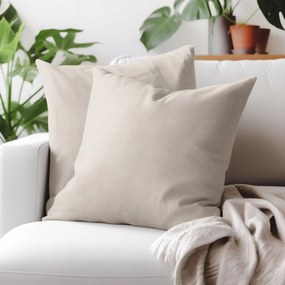 Goldea dekoračná obliečka na vankúš marbella - latte 45 x 45 cm