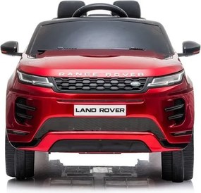 LEAN CARS Range Rover Evoque Červený lakovaný automobil na batérie