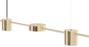 Toolight - LED závesné svietidlo APP929-5CP, zlatá, OSW-07008