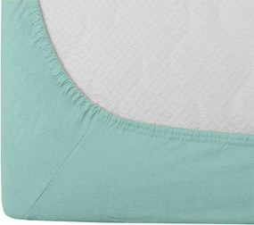 Jersey plachta EXCLUSIVE mentolová 180x200 cm, 100% bavlna