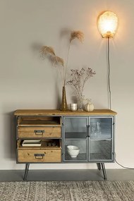 WL-Living Lena nástenná lampa - Zlatá