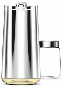Bezdotykový dávkovač mydlovej peny, 295 ml, strieborná