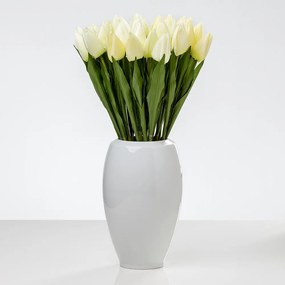 Umelý tulipán ALAN v krémovej farbe dľžka 50 cm. Cena uvedená za 1 kus.