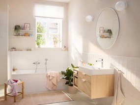 Hansgrohe Rebris S, páková vaňová batéria na stenu s 2 prietokmi, chrómová, HAN-72443000