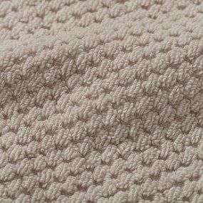Goldea bavlnený froté uterák / osuška micro pure - sivohnedý 30 x 50 cm