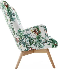 Kreslo Grande s podnožkou, Martin12 / orech