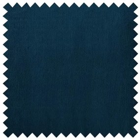 Tmavomodrá zamatová pohovka 203 cm Juli – Ropez