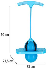 KIK Detské balančné skákadlo Pogo Jumper modré