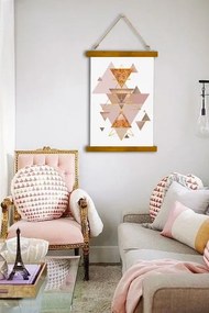 Závesné plátno na stenu Extracts from Falling Joy / Dan Johannson – 80x120 cm – prírodný rám