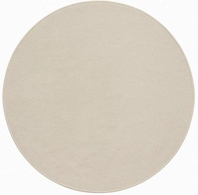 Kusový koberec Royal Lux 03 krémový kruh, 400x400 (priemer) kruh, biela, obývacia izba, AladinWorld Expres
