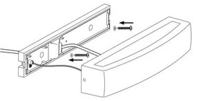 Panlux PN42100015 Záhradné LED nástenné svietidlo Bloco antracit, 10 W
