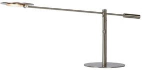Lucide 19666/09/12 - LED Stmievateľná stolná lampa ANSELMO LED/9W/230V chróm