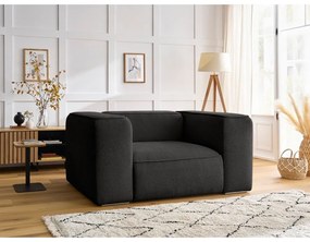 Čierne kreslo Zephyr – Bobochic Paris