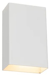 Moderná nástenná lampa biela - Otan S