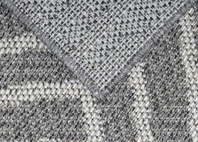 Koberce Breno Kusový koberec ARUBA 4902 Grey, sivá,120 x 170 cm