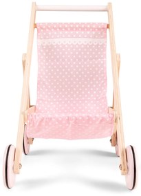 Drevený golfový kočík pre bábiky