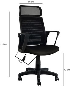 Kancelárska stolička Burocci Likya – Kalune Design