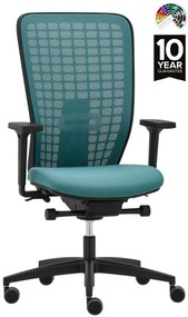 RIM Balančná kancelárska stolička SPACE SP 1522 čalúnenie SILVERTEX koženka