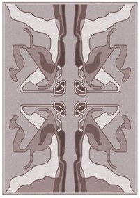 GDmats koberce Dizajnový kusový koberec Patrick od Jindřicha Lípy - 140x200 cm