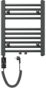 Mexen Ares, elektrické vykurovacie teleso 500 x 400 mm, 300 W, antracitová, W102-0500-400-2300-66