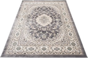 TA Koberec 6956A SIVÁ DUBAJSKÁ CHU Rozmer: 80x150 cm