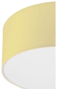 Stropné svietidlo SIRJA PASTEL 1xE27/60W/230V pr. 35 cm žltá