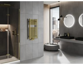 Mexen Hades, vykurovacie teleso 800x400 mm, 249 W, zlatá lesklá, W104-0800-400-00-50