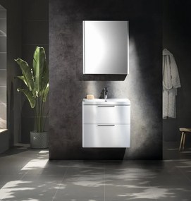 Aqualine Aqualine, DENEB galérka 60x70x18cm, biela matná, DN060