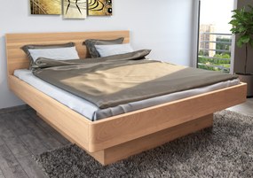 Masívna Drevená posteľ Pegas s úložným priestorom